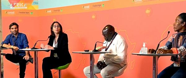 Les Montpellier Global Days Africa 2021 ont donné lieu à deux jours d’échanges sur la transition agroécologique, pilotés par le Cirad, avec l’Institut agro © N. Kaden, Cirad